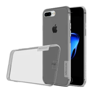 Сірий TPU чохол Nillkin Nature для iPhone 7 Plus | 8 Plus  - Фото 1