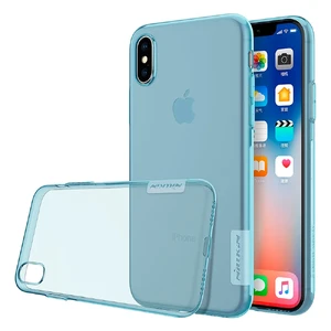 TPU чохол Nillkin Nature Series Blue для iPhone X | XS - Фото 2