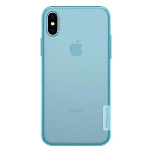 TPU чохол Nillkin Nature Series Blue для iPhone X | XS  - Фото 1