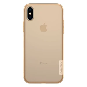 TPU чехол Nillkin Nature Series Brown для iPhone X | XS  - Фото 1
