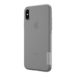 TPU чехол Nillkin Nature Series Grey для iPhone X | XS - Фото 5