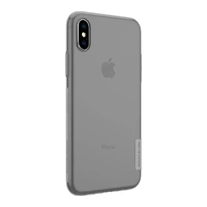 TPU чехол Nillkin Nature Series Grey для iPhone X | XS - Фото 6