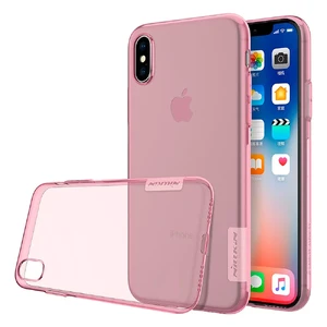 TPU чохол Nillkin Nature Series Pink для iPhone X | XS - Фото 2
