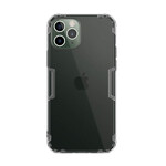 Прозрачный силиконовый чехол Nillkin Nature TPU Case Gray для iPhone 12 | 12 Pro