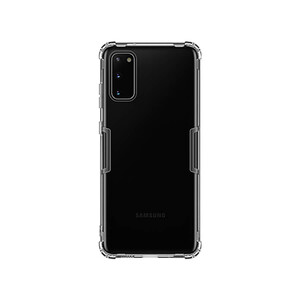 Прозрачный защитный чехол Nillkin Nature TPU Case Gray для Samsung Galaxy S20