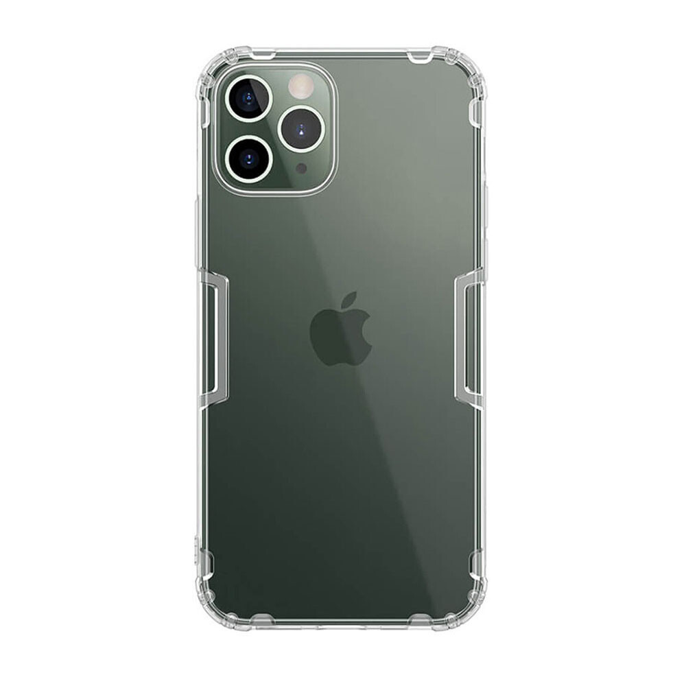 Прозрачный силиконовый чехол Nillkin Nature TPU Case White для iPhone 12 | 12 Pro