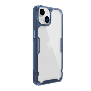 Прозрачный чехол Nillkin Nature TPU Pro Blue для iPhone 14 | 13 - Фото 4