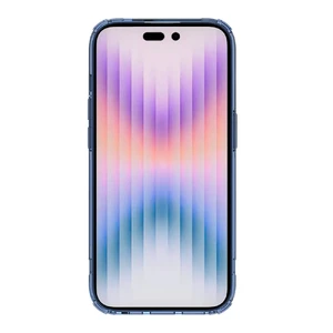 Прозорий чохол Nillkin Nature TPU Pro Blue для iPhone 14 Pro - Фото 2