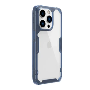 Прозорий чохол Nillkin Nature TPU Pro Blue для iPhone 14 Pro - Фото 4