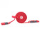Кабель Nillkin Plus II Micro-USB + Lightning to USB Watermelon Red - Фото 2