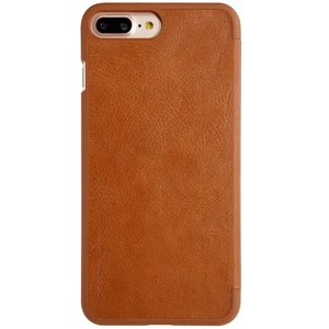 Кожаный чехол-книжка Nillkin Qin Brown для iPhone 7 Plus | 8 Plus - Фото 3