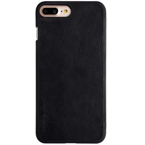 Кожаный чехол-книжка Nillkin Qin Black для iPhone 7 Plus | 8 Plus - Фото 3