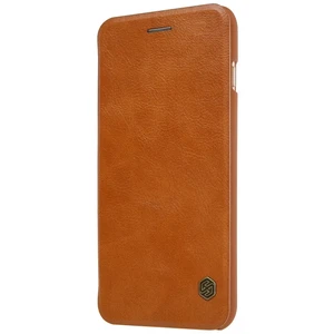Кожаный чехол-книжка Nillkin Qin Brown для iPhone 7 Plus | 8 Plus - Фото 5