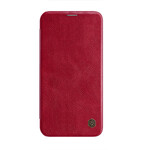 Шкіряний чохол-книжка Nillkin Qin Leather Case Red для iPhone 12 mini