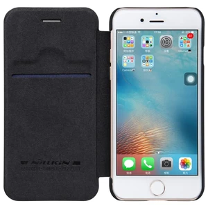 Шкіряний чохол-книжка Nillkin Qin Black для iPhone SE 3 | SE 2 | 8 | 7 - Фото 7