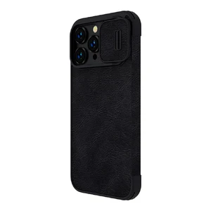 Шкіряний чохол-книжка Nillkin Qin Pro Leather Case Black для iPhone 14 Pro Max - Фото 4