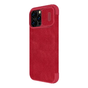 Кожаный чехол-книжка Nillkin Qin Pro Leather Case Red для iPhone 14 Pro Max - Фото 4