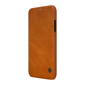 Шкіряний чохол-книжка Nillkin Qin Series Brown для iPhone XR - Фото 3