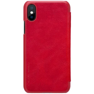 Шкіряний чохол-книжка Nillkin Qin Series Red для iPhone X | XS - Фото 3
