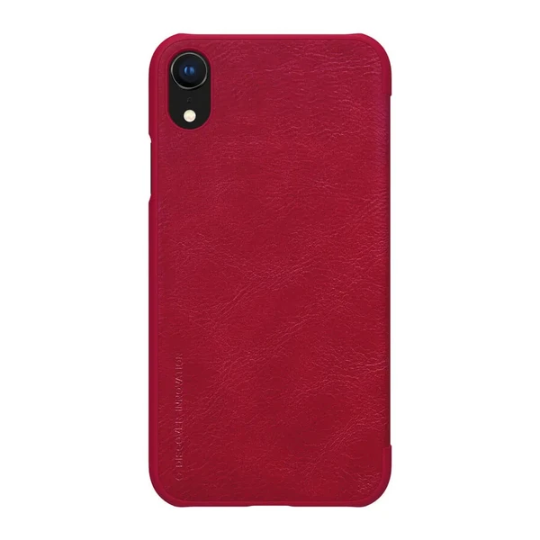 Шкіряний чохол-книжка Nillkin Qin Series Red для iPhone XR у Вінниці