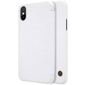 Шкіряний чохол-книжка Nillkin Qin Series White для iPhone X | XS  - Фото 1