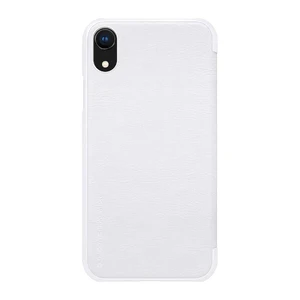 Шкіряний чохол-книжка Nillkin Qin Series White для iPhone XR