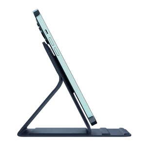 Магнитная подставка Nillkin SnapBase MagSafe Silicone Blue для iPhone 14 | 13 | 12 - Фото 4