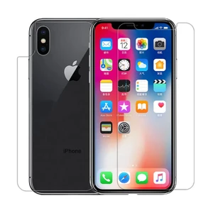 Передня + задня захисна плівка Nillkin Super Clear Anti-Fingerprint Whole Set для iPhone X | XS