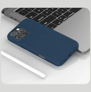 Синій матовий чохол Nillkin Frosted Shield Pro для iPhone 16 Pro Max - Фото 7