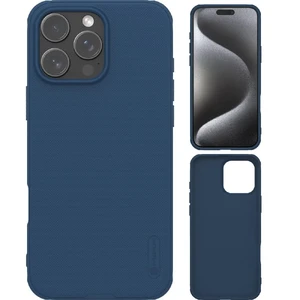 Синій матовий чохол Nillkin Frosted Shield Pro для iPhone 16 Pro Max - Фото 8