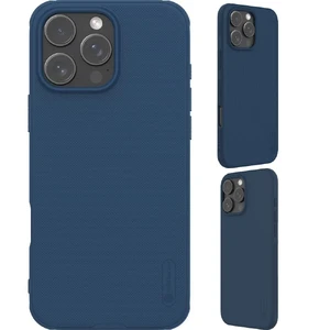 Синій матовий чохол Nillkin Frosted Shield Pro для iPhone 16 Pro Max - Фото 9