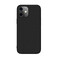 Черный силиконовый чехол Nillkin Synthetic Fiber для iPhone 12 | 12 Pro 6902048203297 - Фото 1