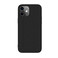 Черный силиконовый чехол Nillkin Synthetic Fiber для iPhone 12 mini 6902048203280 - Фото 1