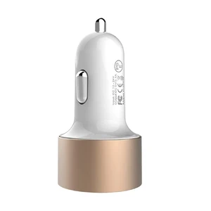 Автозарядка Nillkin Vigor Dual Port USB Gold - Фото 4