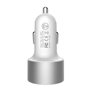 Автозарядка Nillkin Vigor Dual Port USB Silver - Фото 3