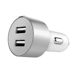 Автозарядка Nillkin Vigor Dual Port USB Silver - Фото 6