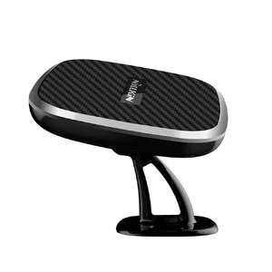 Магнитный автодержатель с беспроводной зарядкой Nillkin Wireless Car Charger II Model С Carbon - Фото 3