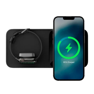 Бездротова зарядка Nomad Base One Max MagSafe Charger Carbide для iPhone | Apple Watch - Фото 2