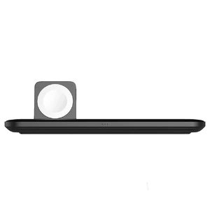 Бездротове зарядний пристрій Nomad Base Station Apple Watch Edition 3 в 1 Black + EU адаптер - Фото 3