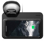 Бездротове зарядний пристрій Nomad Base Station Apple Watch Edition 3 в 1 Black + EU адаптер