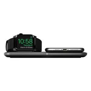 Бездротова зарядка Nomad Base Station Apple Watch Mount Edition 5-в-1 для iPhone + EU адаптер - Фото 5