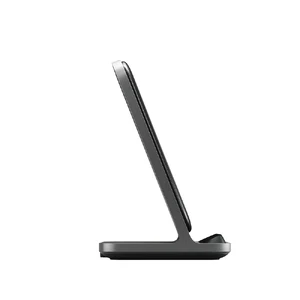 Бездротова зарядка Nomad Base Station Stand Edition Black 18W - Фото 2