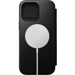 Черный кожаный чехол-фолио Nomad Modern Leather MagSafe для iPhone 16 Pro Max - Фото 3