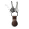 Кожаный брелок с кольцом Nomad Leather Loop Rustic Brown для AirTag  - Фото 1
