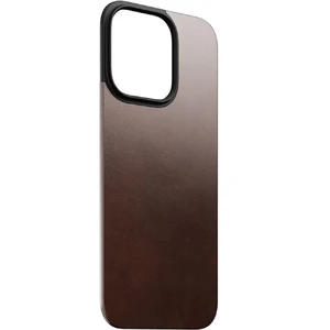 Темно-коричневий шкіряний чохол Nomad Magnetic Leather Back для iPhone 16 Pro 856500013626 - Фото 1
