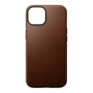 Шкіряний чохол Nomad Modern Leather Case MagSafe Brown для iPhone 14 | 13  - Фото 1