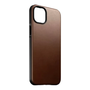 Кожаный чехол Nomad Modern Leather Case MagSafe Brown для iPhone 14 Plus - Фото 2