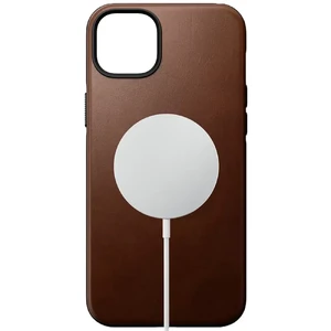 Кожаный чехол Nomad Modern Leather Case MagSafe Brown для iPhone 14 Plus - Фото 5