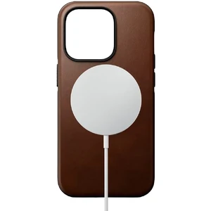 Шкіряний чохол Nomad Modern Leather Case MagSafe Brown для iPhone 14 Pro Max - Фото 5
