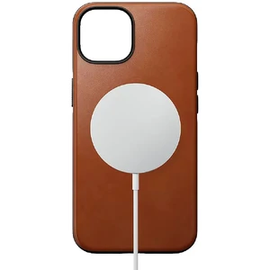 Шкіряний чохол Nomad Modern Leather Case MagSafe English Tan для iPhone 14 | 13 - Фото 5